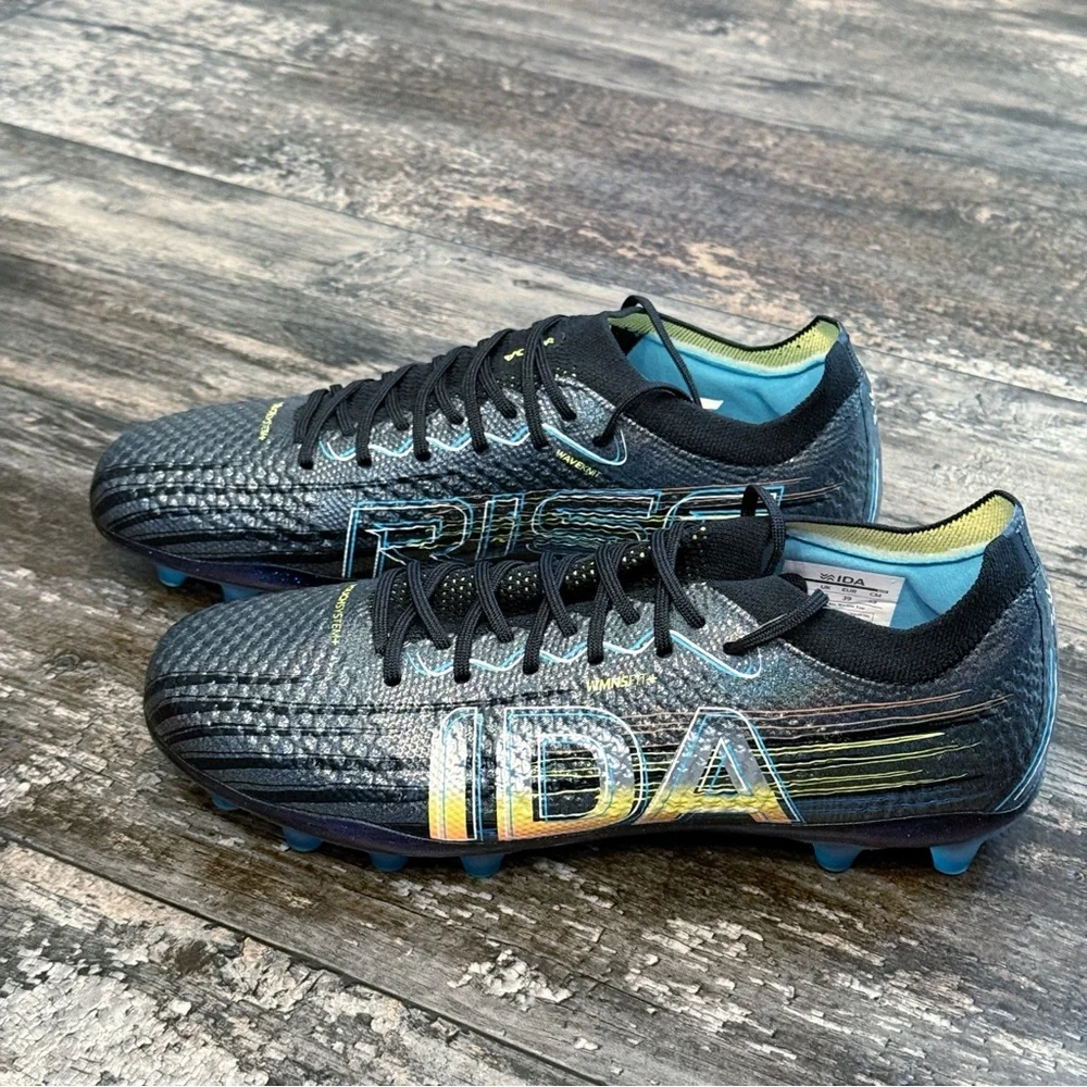 IDA Women's Rise Elite FG/AG Soccer Cleats Size 8 Sports Black White NIB - Picture 9 of 14